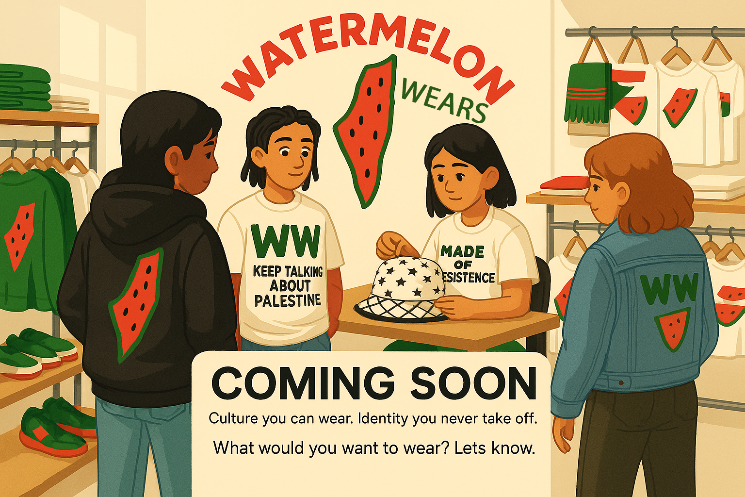 Watermelon Wears Background